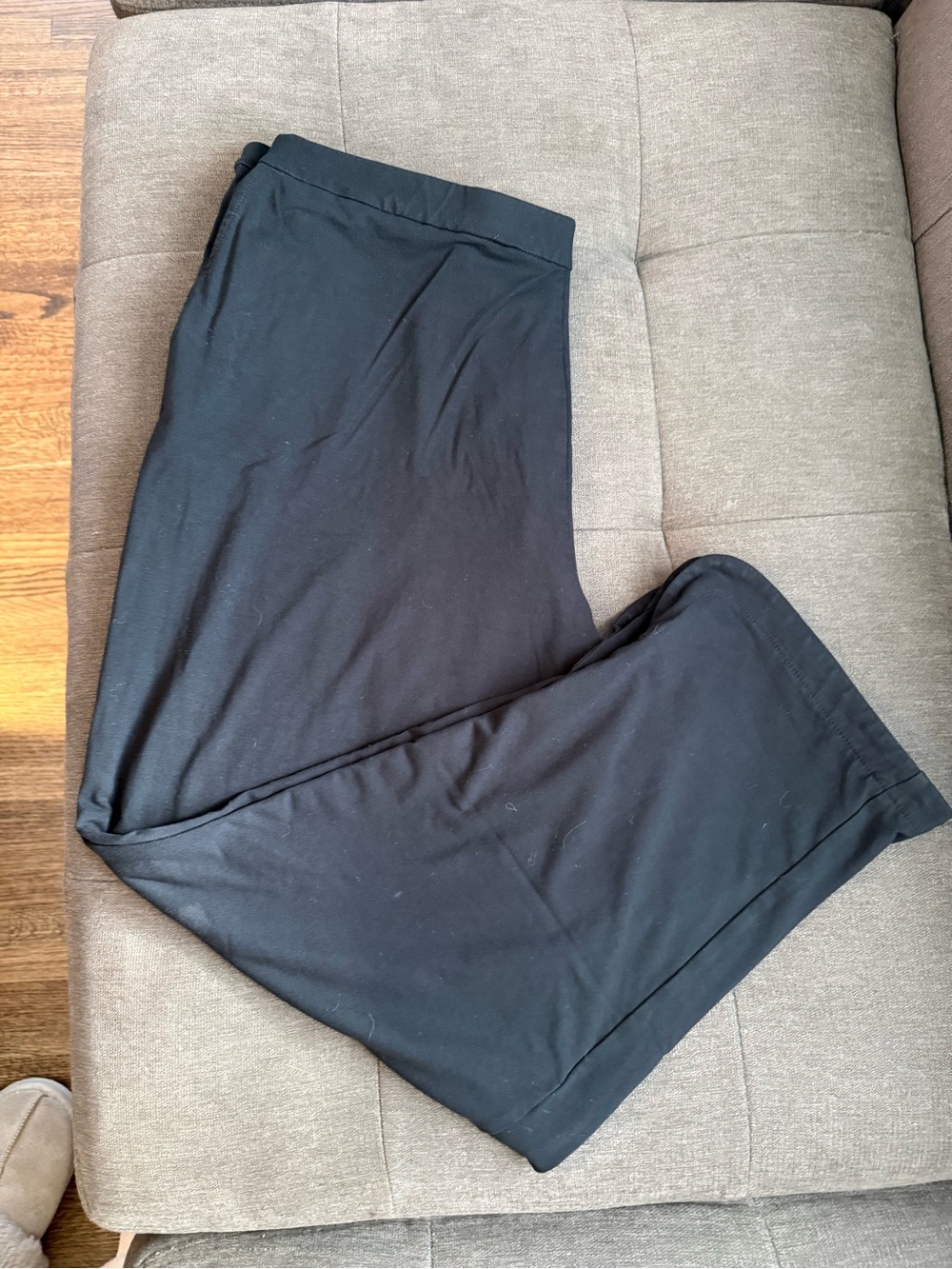 Women's Black Casual Stretch Pants